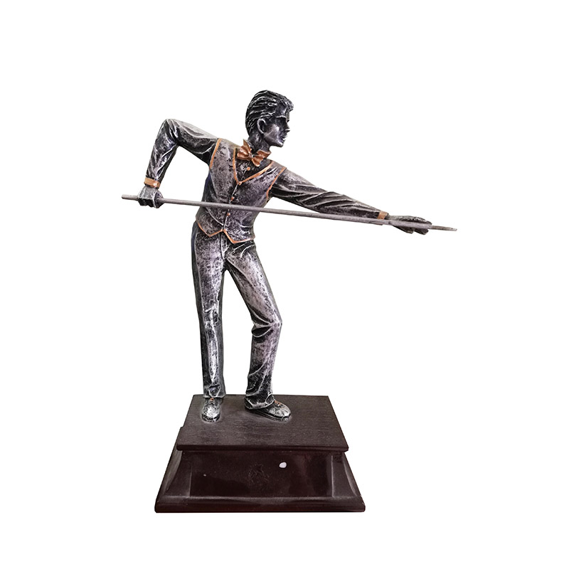 A1381C.jpg BILLIARD TROPHY AWARD 22CM - Image 1
