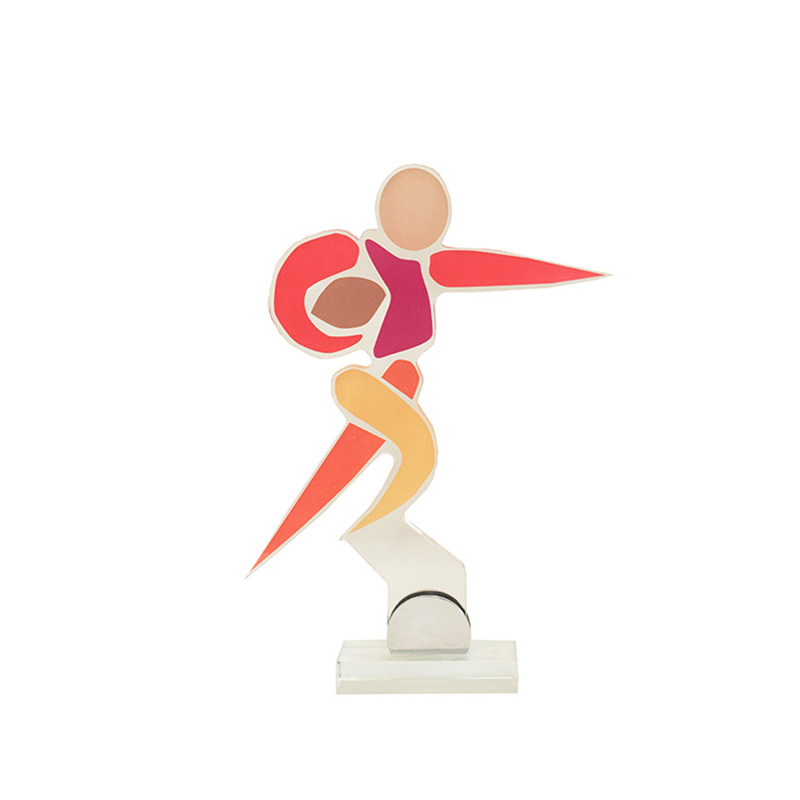 ART013.jpg RUGBY TROPHY 29CM (PRINTING INCLUDED) - Image 1