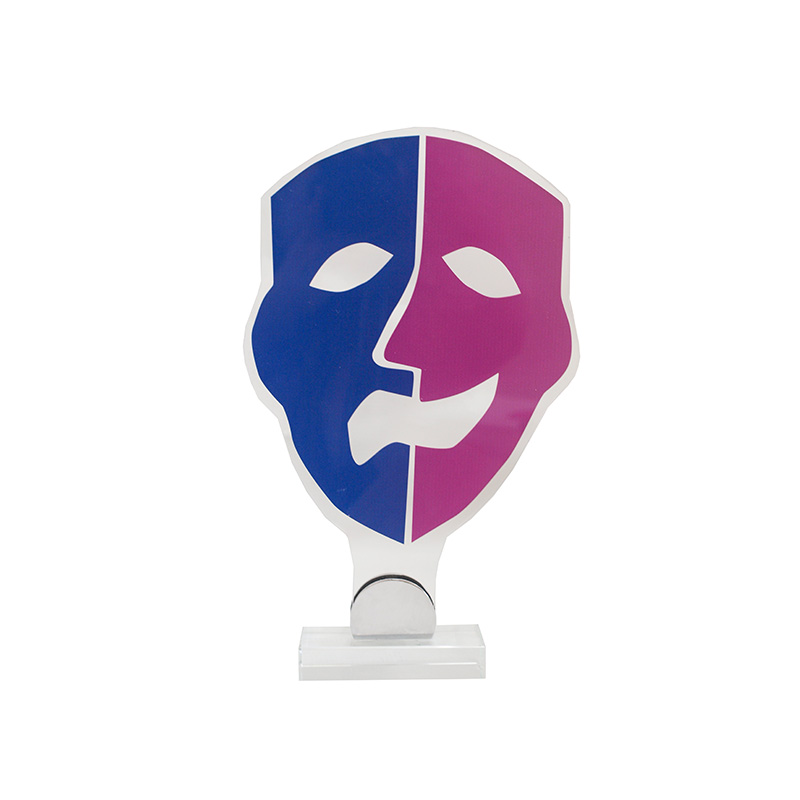 ART015.jpg CARNIVAL & THEATER TROPHY 29CM (PRINTING INCLUDED) - Image 1