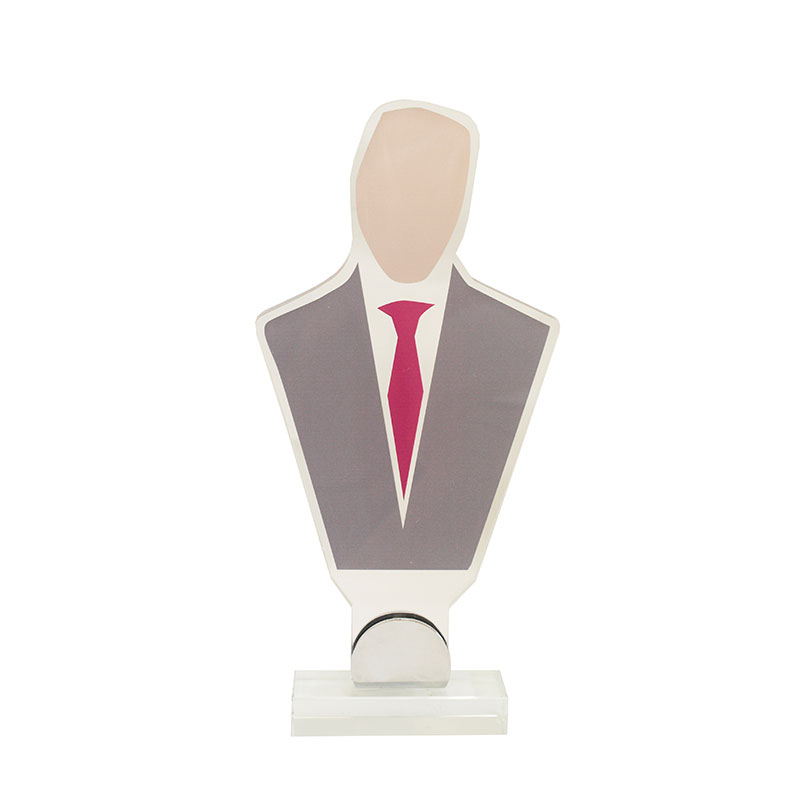 ART017 ARTISTIC BUSINESS MAN PLEXIGLASS AWARD 29CM - Image 1