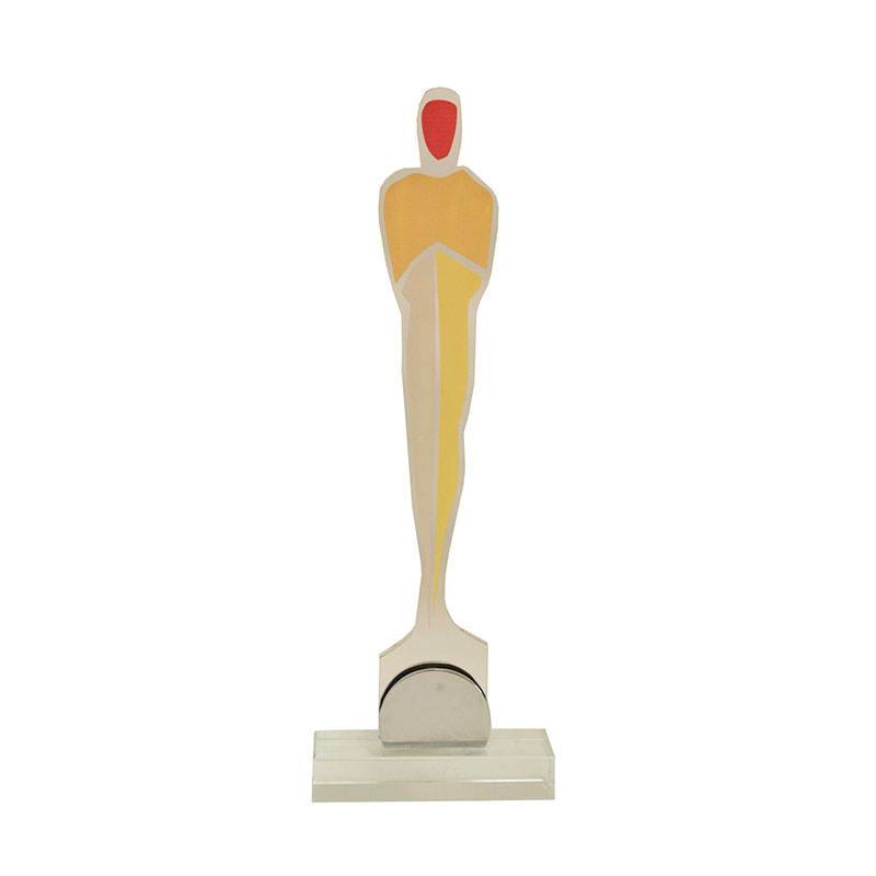 ART025 ARTISTIC MODERN OSCAR PLEXIGLASS AWARD 29CM - Image 1