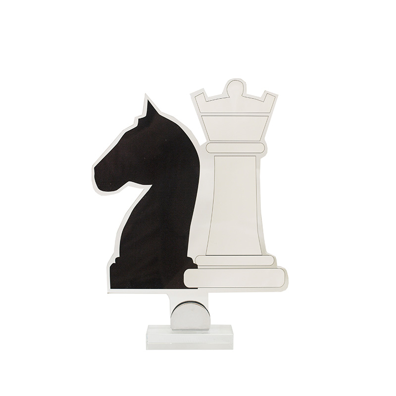 ART032.jpg CHESS TROPHY 23CM (INCLUDED PRINTING) - Image 1