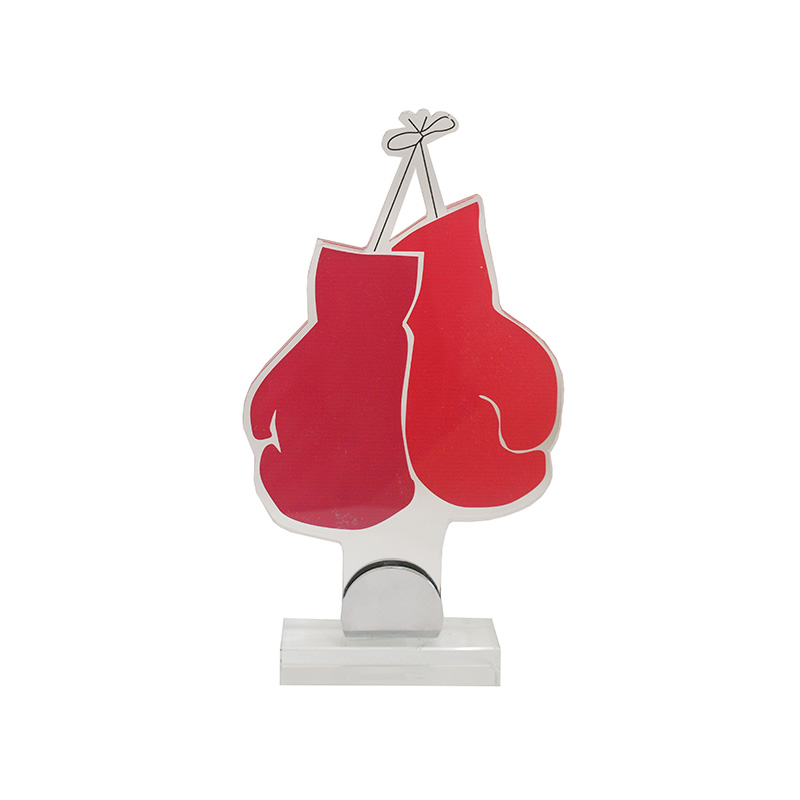 ART034.jpg BOXING TROPHY 32CM (INCLUDED PRINTING) - Image 1
