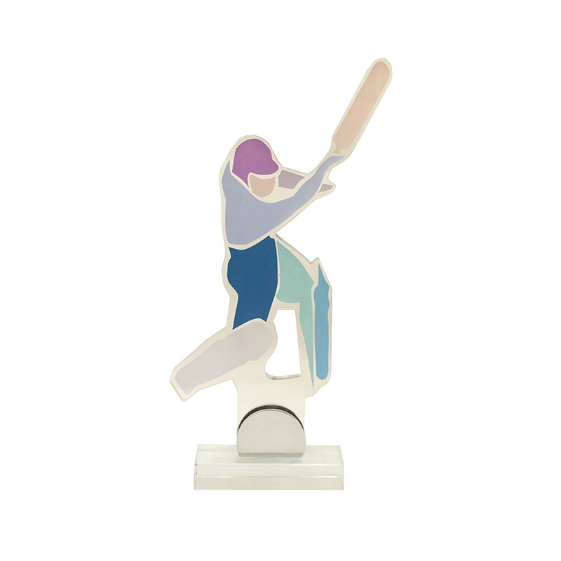 ART036.jpg CRICKET TROPHY 28.5CM (INCLUDED PRINTING) - Image 1