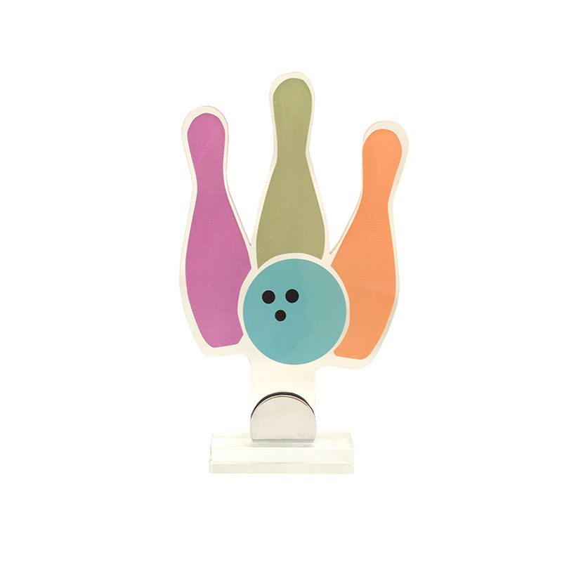 ART038.jpg BOWLING TROPHY 27.5CM (INCLUDED PRINTING) - Image 1