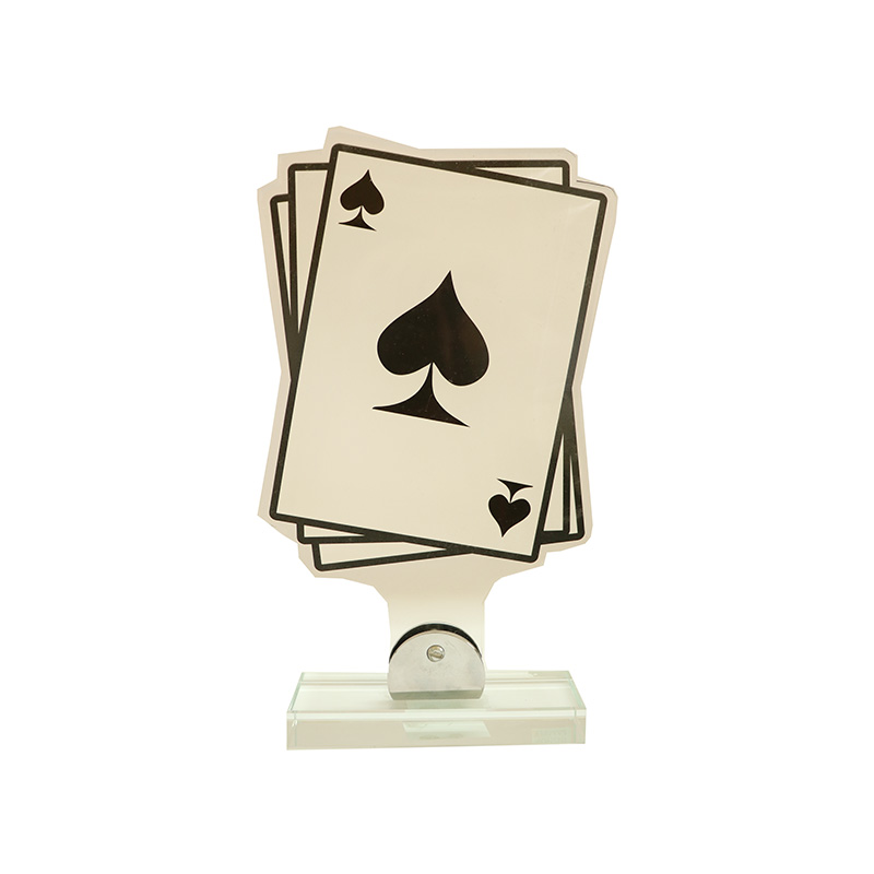 ART048.jpg CARDS TROPHY 23CM (INCLUDED PRINTING) - Image 1