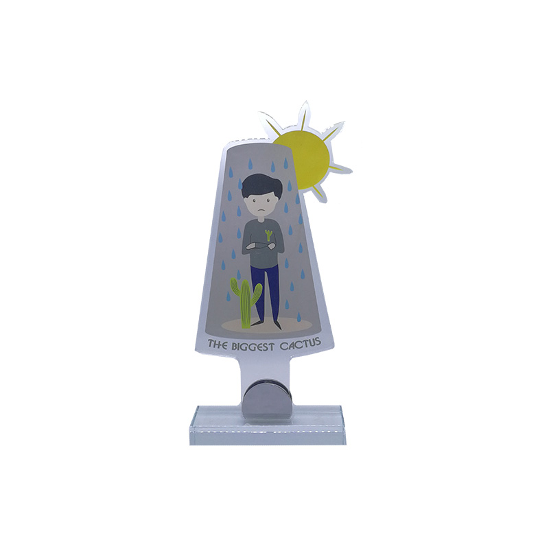 ART064.jpg THE BIGGEST CACTUS PLEXIGLASS AWARD - Image 1