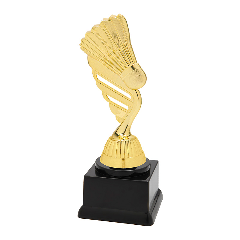 BM18030-2.jpg BADMINTON FIGURE TROPHY 17.5CM (P434.01+N12.30) - Image 1
