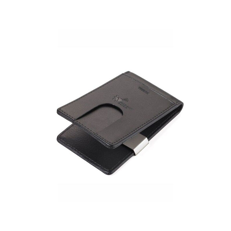 CCC15-39LE_1 TROIKA CREDIT CARD CASE WITH MONEY CLIP - Image 1