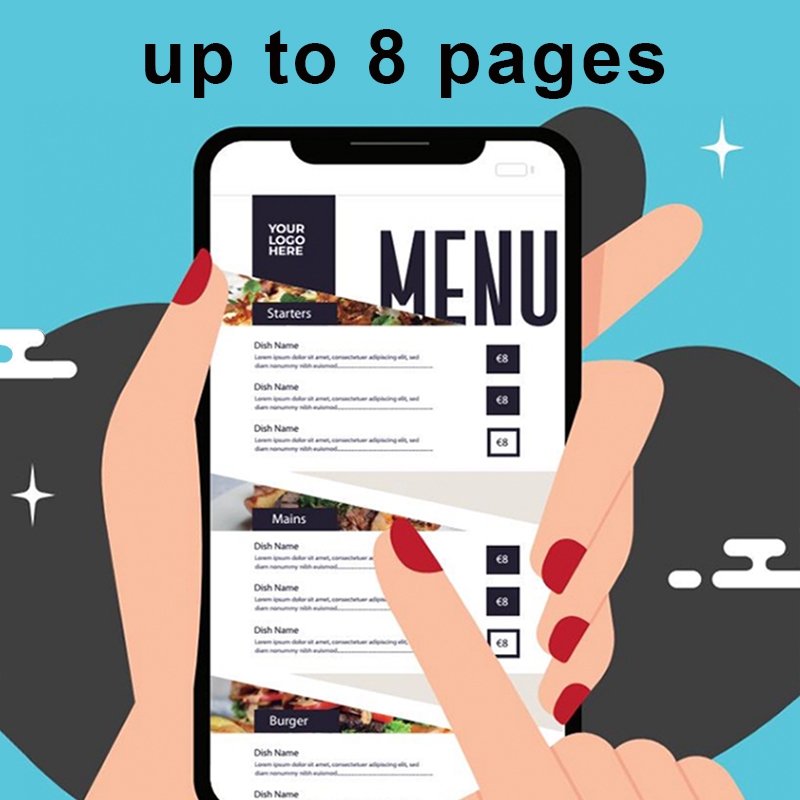 DP1003.jpg DIGITAL MENU DESIGN UP TO 8 PAGES - Image 1