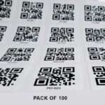QR CODES LABELS (PACK OF 100) - Image 2
