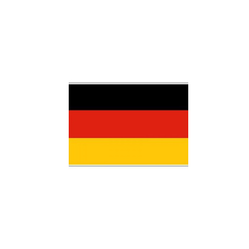 F110-0009.jpg GERMANY FLAG 150X90CM – HERO OUTDOOR WITH ROPES - Image 1