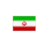 IRAN FLAG 150X90CM – HERO OUTDOOR WITH ROPES