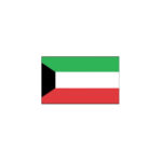 KUWAIT FLAG 160X80CM – HERO OUTDOOR WITH ROPES