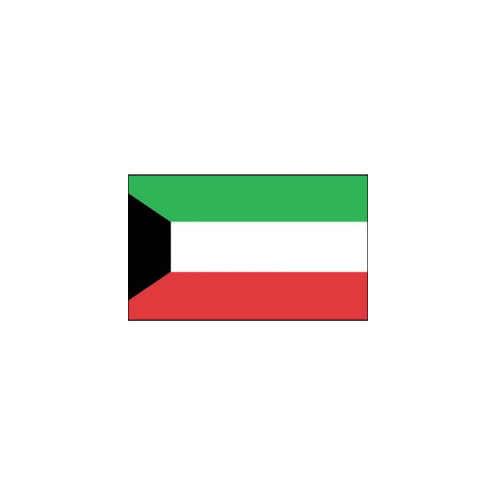 F110-0015.jpg KUWAIT FLAG 160X80CM – HERO OUTDOOR WITH ROPES - Image 1