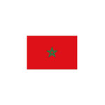 MOROCCO FLAG 160X80CM – HERO OUTDOOR WITH ROPES