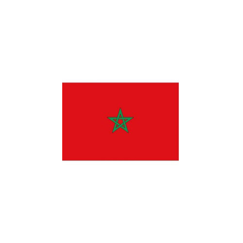 F110-0017.jpg MOROCCO FLAG 160X80CM – HERO OUTDOOR WITH ROPES - Image 1