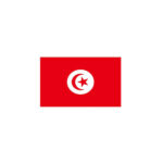 TUNISIA FLAG 150X100CM – HERO OUTDOOR WITH ROPES