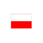 POLAND FLAG 150X94CM – HERO OUTDOOR WITH ROPES