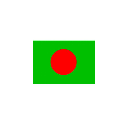 F110-0034.jpg BANGLADESH FLAG 150X100CM – HERO OUTDOOR WITH ROPES - Image 1