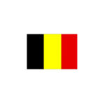 BELGIUM FLAG 150X100CM – HERO OUTDOOR WITH ROPES