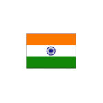 INDIA FLAG 150X100CM – HERO OUTDOOR WITH ROPES