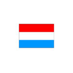 LUXEMBOURG FLAG 150X90CM – HERO OUTDOOR WITH ROPES