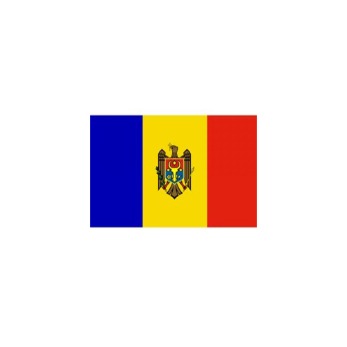 F110-0056.jpg MOLDOVA FLAG 160X80CM – HERO OUTDOOR WITH ROPES - Image 1