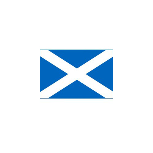 F110-0065.jpg SCOTLAND FLAG 150X100CM – ST. ANDREW’S CROSS HERO OUTDOOR WITH ROPES - Image 1