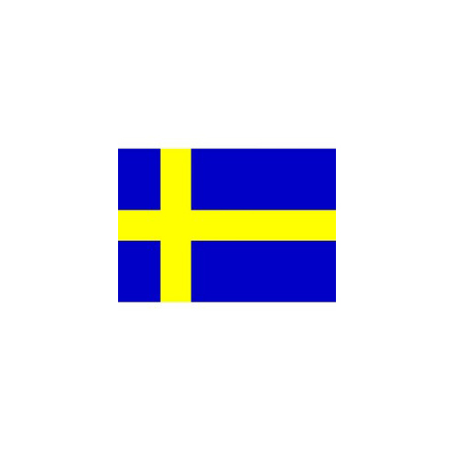 F110-0071.jpg SWEDEN FLAG 150X100CM – HERO OUTDOOR WITH ROPES - Image 1