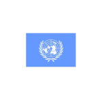 UNITED NATIONS FLAG 150X100CM – HERO OUTDOOR WITH ROPES