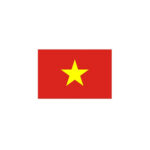 VIETNAM FLAG 150X100CM – HERO OUTDOOR WITH ROPES