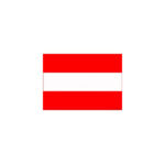 AUSTRIA FLAG 150X100CM – HERO OUTDOOR WITH ROPES