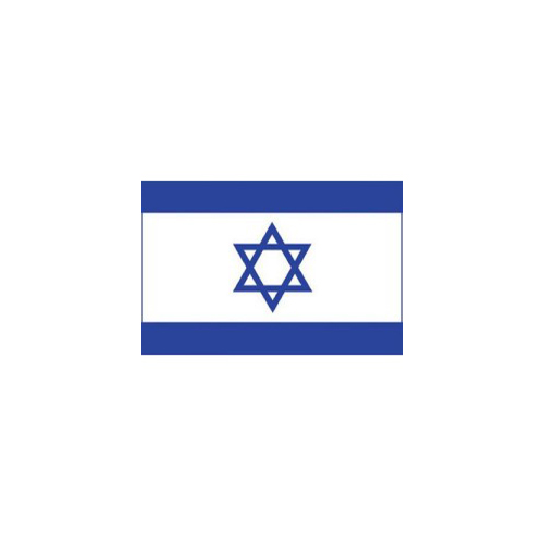 F80-0012.jpg BUDGET ISRAEL FLAG 150X90CM – LIGHTWEIGHT POLYESTER WITH METAL EYELETS - Image 1