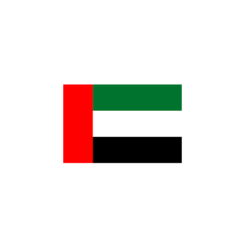 F80-0026.jpg BUDGET UAE FLAG 150X90CM – LIGHTWEIGHT POLYESTER WITH METAL EYELETS - Image 1