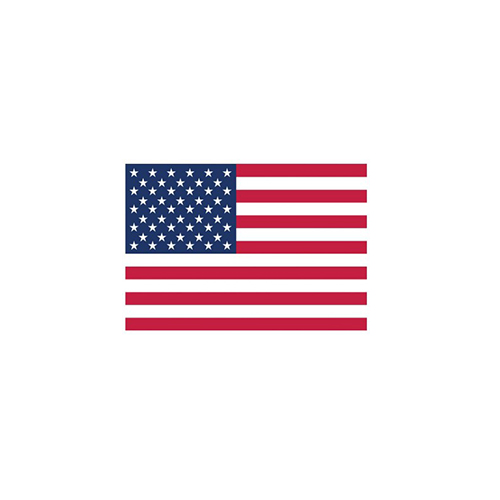 F80-0028.jpg BUDGET USA FLAG 150X90CM – LIGHTWEIGHT POLYESTER WITH METAL EYELETS - Image 1