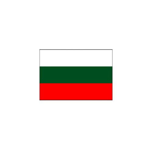 F80-0039.jpg BUDGET BULGARIA FLAG 150X90CM – POLYESTER WITH METAL EYELETS - Image 1