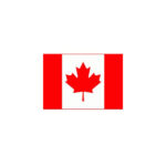BUDGET CANADA FLAG 150X90CM