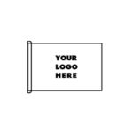 CUSTOM FLAG 105X70CM (INCLUDES PRINTING)