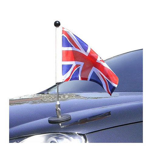 FLA490.jpg MAGNETIC DIPLOMAT CAR FLAG 20CM - Image 1