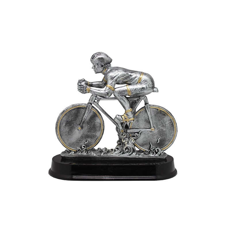 H8-556-0.jpg CYCLING FIGURE TROPHY 26CM - Image 1