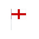 ENGLAND HAND FLAG 30X45CM – ST GEORGE’S CROSS ON STICK