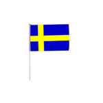 SWEDEN HAND FLAG 30X45CM – HANDHELD SWEDISH FLAG