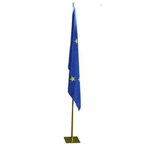 HT17001G.jpg OFFICE FLAG POLE 2M - GOLD - Image 1
