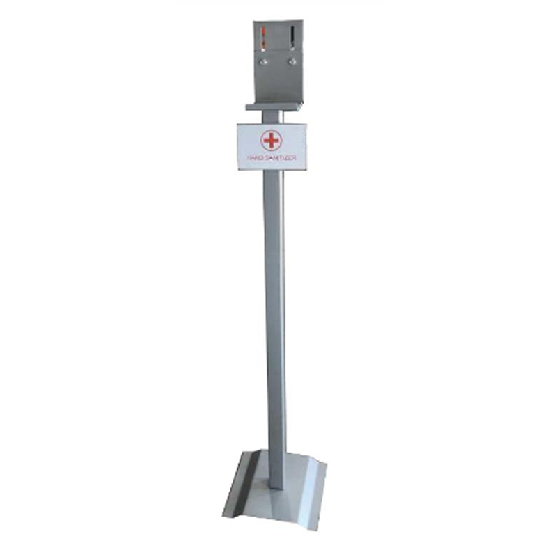 HT19093.jpg HAND SANITIZER DISPENSER STAND – TOUCH-FREE ADJUSTABLE FLOOR STAND - Image 1