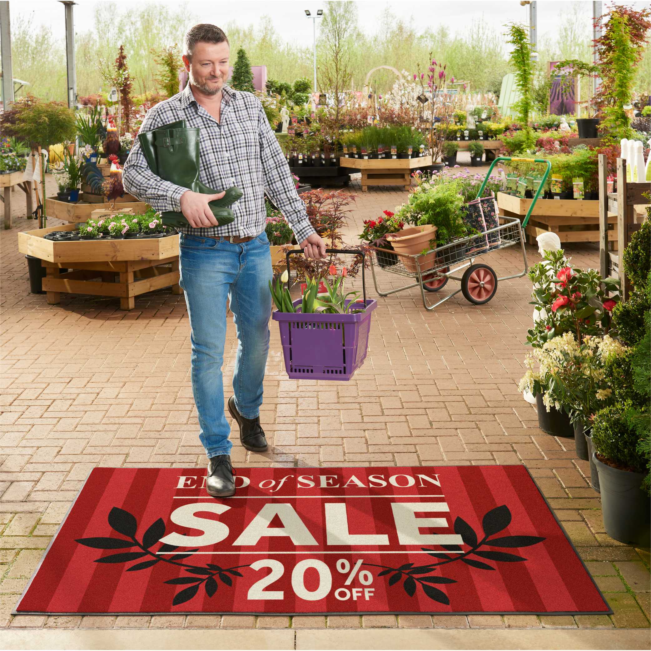 HT21105_1.jpg CUSTOM FLOOR MAT – 85CM X 120CM BRANDED INDOOR MAT WITH FULL-COLOR DESIGN - Image 1