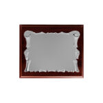 DELUXE WOODEN PLAQUE – LARGE CUSTOM AWARD & RECOGNITION PLAQUE (30.5CM X 28.5CM)