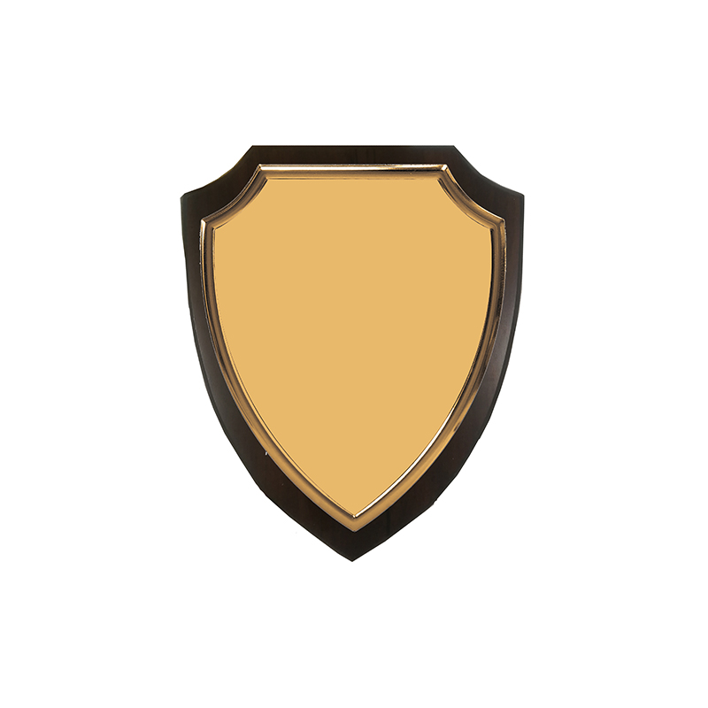 HTSC3.21G.jpg DELUXE WOODEN SHIELD 25*20CM - Image 1