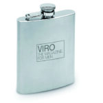 SLIM HIP FLASK 175ML 12*9CM