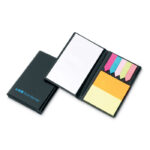 COLOUR STICKERS AND NOTEBOOK SET – MEMO PAD & STICKY TABS ORGANIZER - Image 2